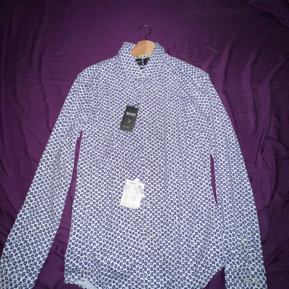Hugo Boss Men Long Sleeve Shirt